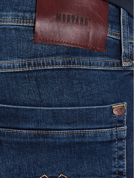 Mustang Mustang Jeansy Washington 1007640 Niebieski Slim Fit