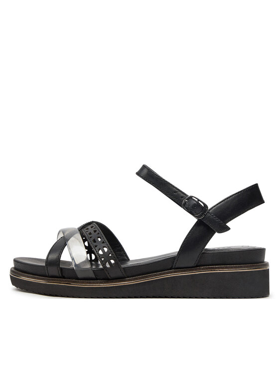 Tamaris Tamaris Sandály 1-28255-42 Černá