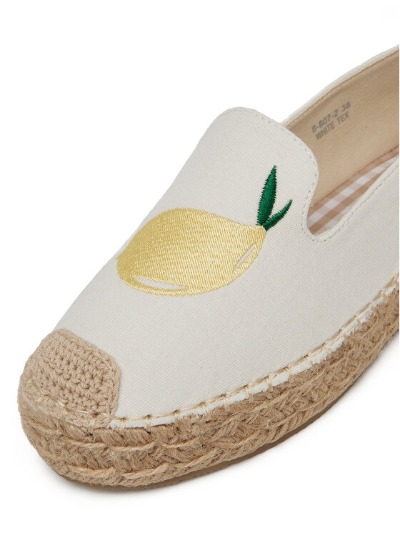 DeeZee DeeZee Espadrile 8-807-2 Bijela