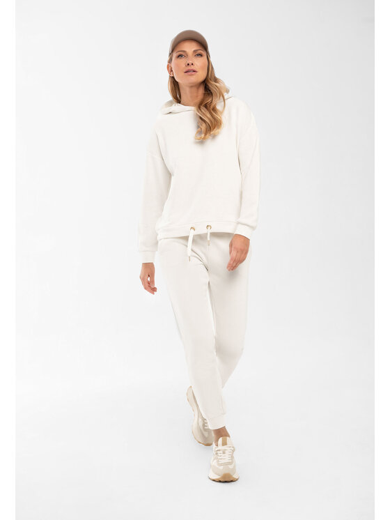 Volcano Volcano Bluza B-MORE Biały Regular Fit