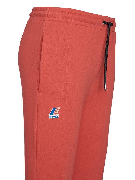 K-Way K-Way Spodnie dresowe Bishop K31313W Czerwony Slim Fit