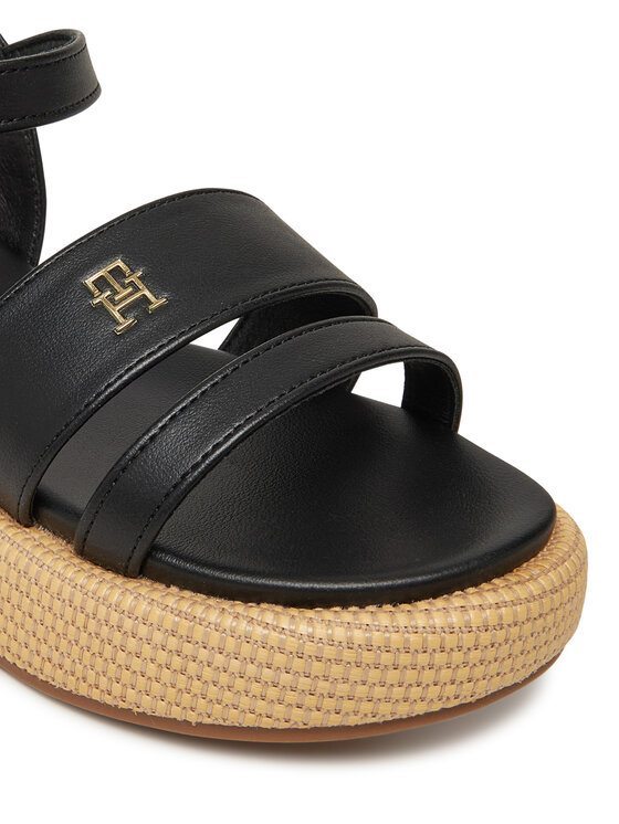 Tommy Hilfiger Tommy Hilfiger Espadrilles T3A2-33793-0326 S Fekete
