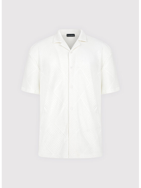 Pako Lorente Pako Lorente Koszula P25SF-1K-004 Biały Classic Fit
