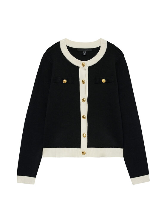 Vero Moda Vero Moda Kardigan Oli 10336384 Černá Regular Fit