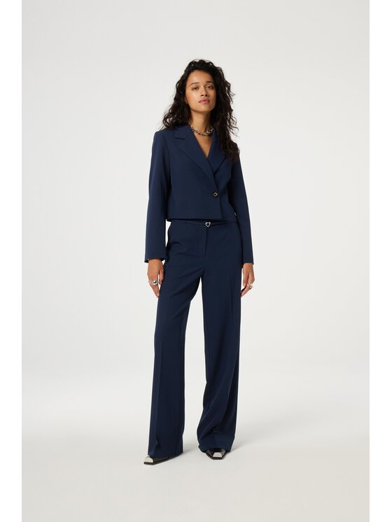 Fabienne Chapot Fabienne Chapot Marynarka 6152-1617-102 Granatowy Regular Fit
