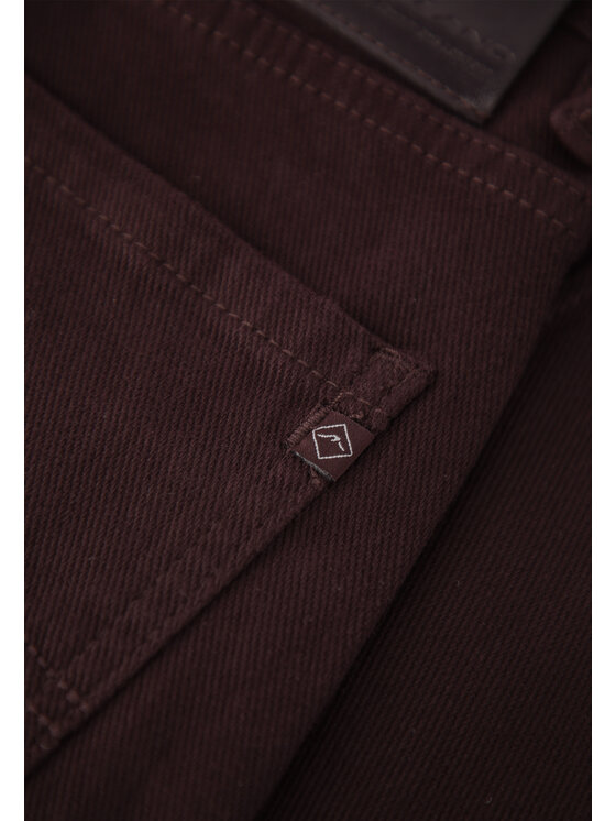 Volcano Volcano Jeansy D-QUIZY Fioletowy Regular Fit