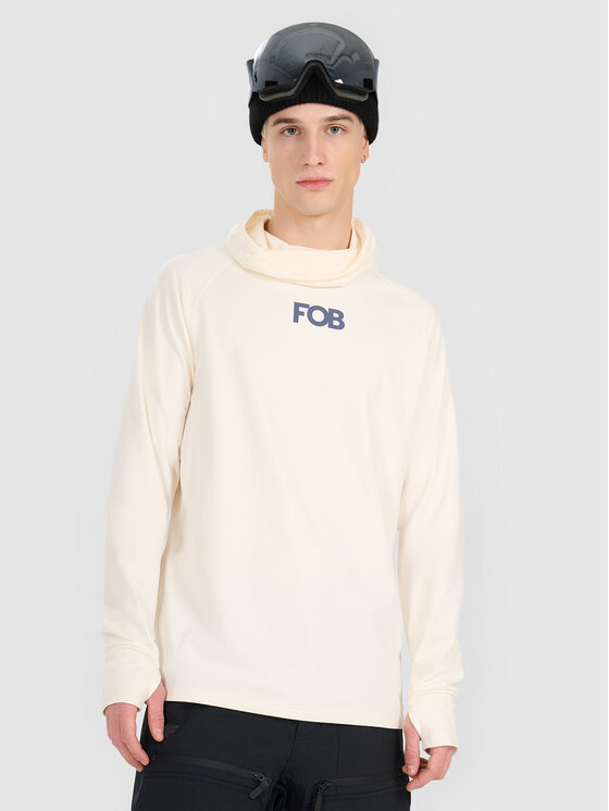 4F 4F Longsleeve FOB Biały Regular Fit