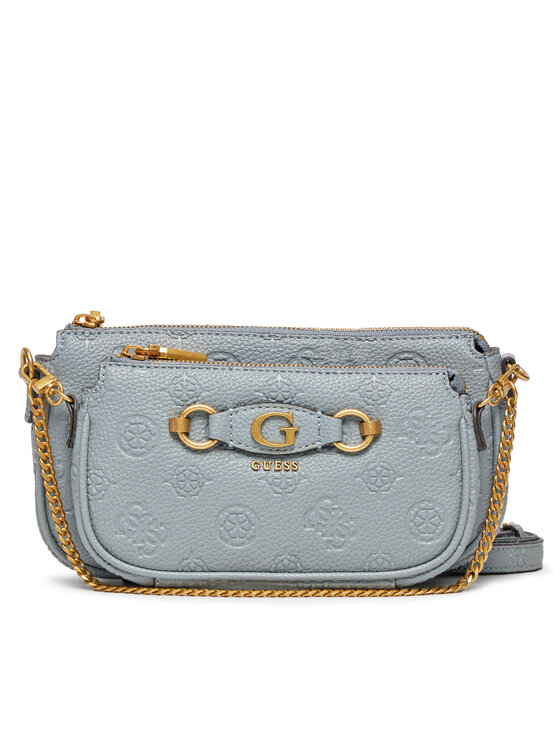 Guess Guess Ročna torba Izzy Peony (PD) Mini-Bags HWPD92 09710 Modra