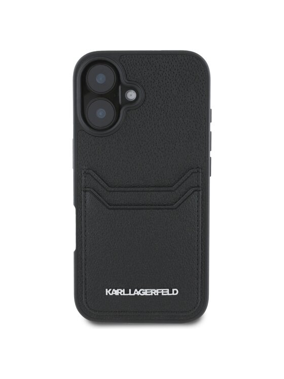 KARL LAGERFELD KARL LAGERFELD Etui na telefon iPhone 16 Czarny