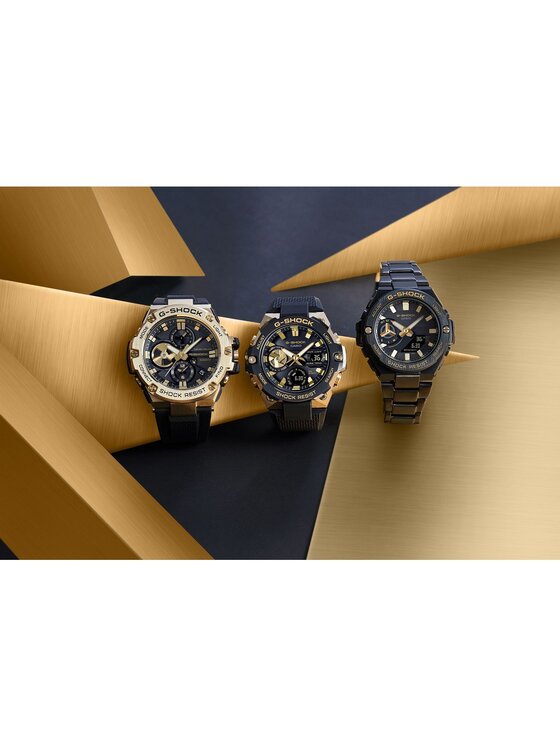 Casio Casio Zegarek GST-B500BD-1A9ER Czarny