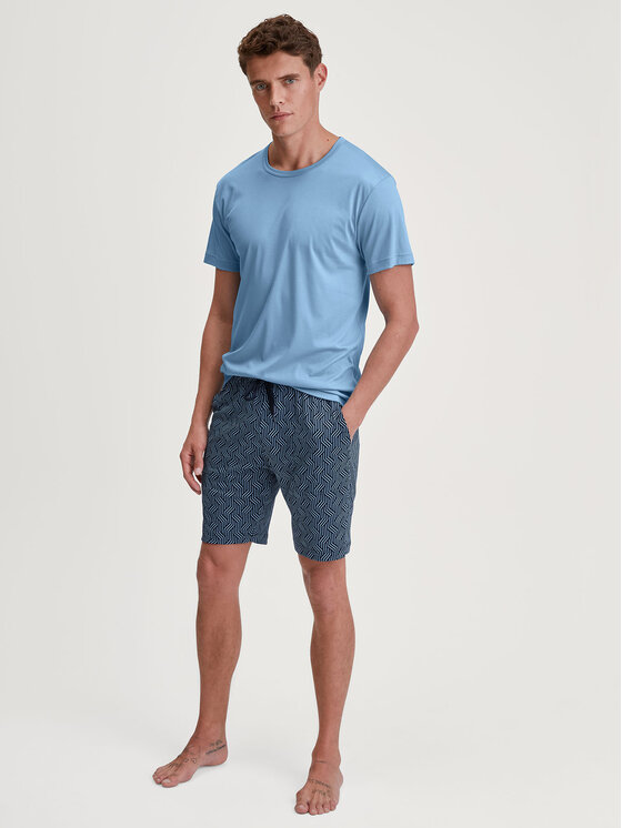 Calida Calida Tričko 14284 Modrá Regular Fit