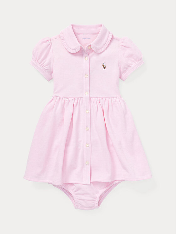 Polo Ralph Lauren Polo Ralph Lauren Poletna obleka 310734896001 Roza Regular Fit