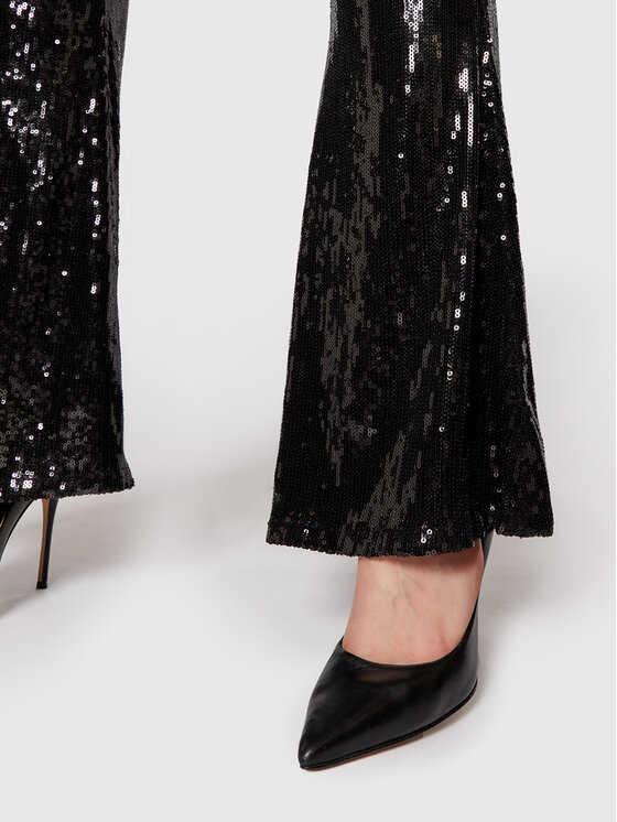 TWINSET TWINSET Παντελόνι υφασμάτινο 212AT2084 Μαύρο Slim Fit