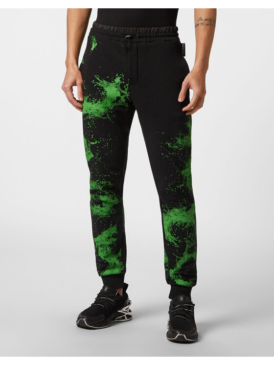 Plein Sport Plein Sport Joggery 7427 Czarny Jogger Fit