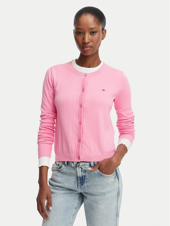 Tommy Jeans Cardigan DW0DW20976 Roz Regular Fit