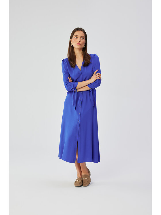 Stylove Stylove Letné šaty S365 Modrá Comfortable Fit
