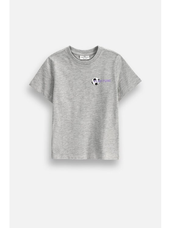 Coccodrillo Coccodrillo T-Shirt ZC6143203SBK-019 Šedá Regular Fit