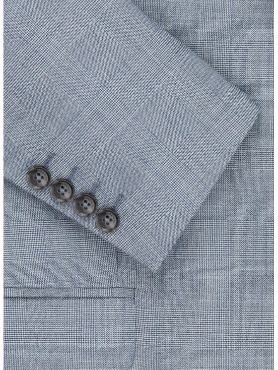 Pako Lorente Pako Lorente Marynarka P24SF-3G-015 Niebieski Slim Fit