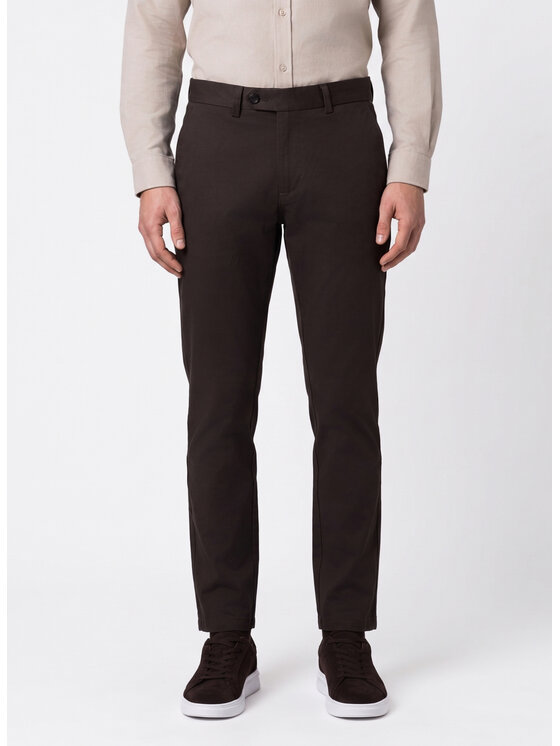 Pako Lorente Pako Lorente Chinosy P26WN-WX-010 Brązowy Chino Fit
