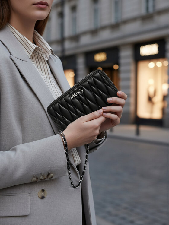 MEXX MEXX Портфейл CEO-MEXX-W1-001-AW25 Черен