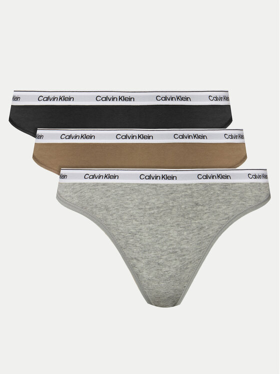 Calvin Klein Underwear 3 pāru klasisko biksīšu komplekts 000QD5207E Daudzkrāsains