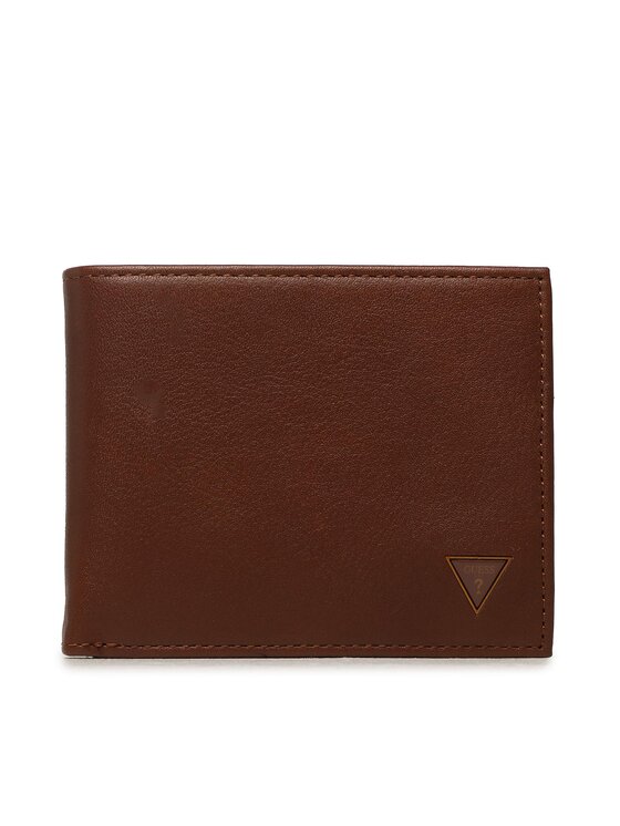 Guess Velika moška denarnica Scala Slg SMSCLA LEA24 Rjava
