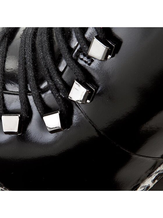 Calvin Klein Calvin Klein Chaussures basses Ottoline Shiny Box Calf N11769 Noir