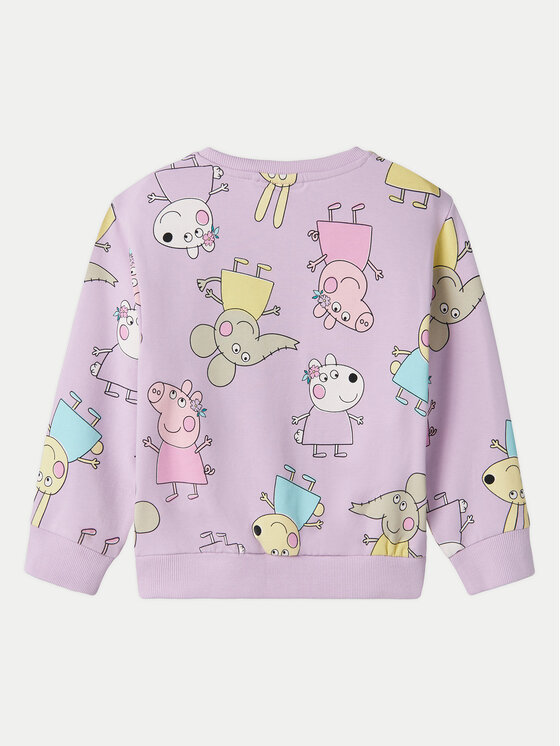 NAME IT NAME IT Світшот Fira Peppa 13240631 Фіолетовий Regular Fit