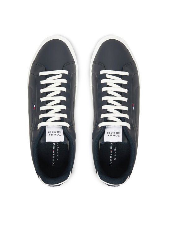 Tommy Hilfiger Tommy Hilfiger Sneakersy Icon Court Light Ess FM0FM05678 Granatowy