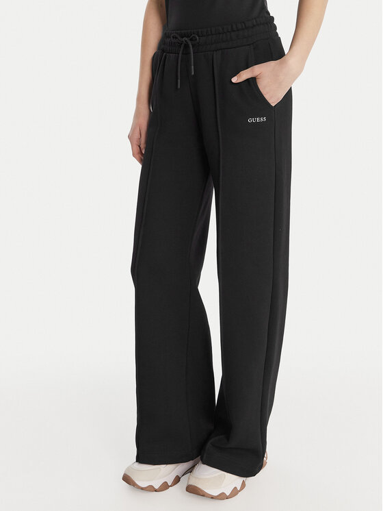 Guess Pantaloni trening V6RB17 K9V31 Negru Regular Fit
