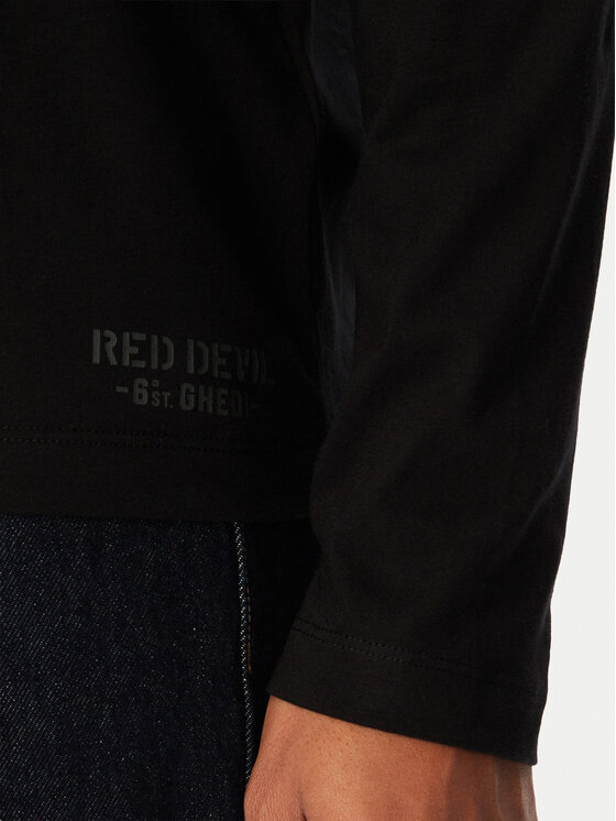 Aeronautica Militare Aeronautica Militare Longsleeve 262TS2569UJ00641 Μαύρο Regular Fit