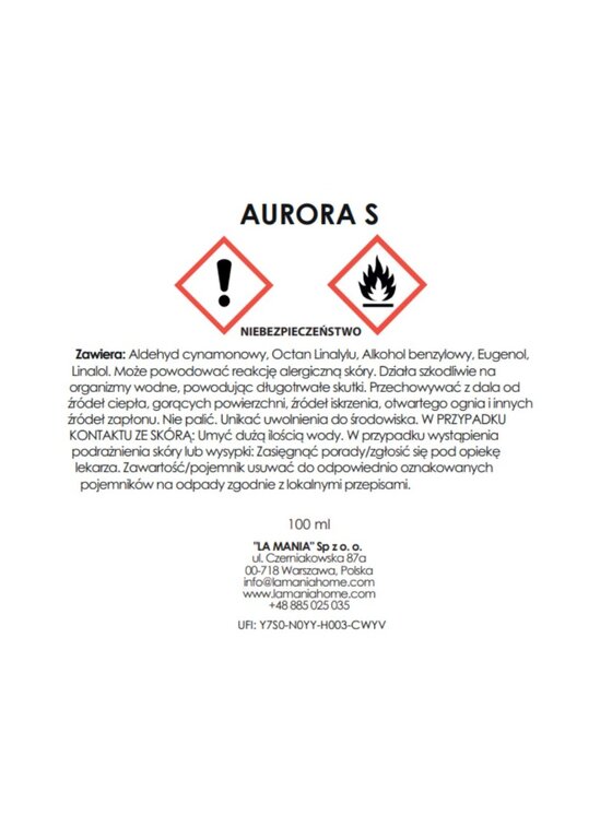 La Mania La Mania Dyfuzor Aurora Brązowy