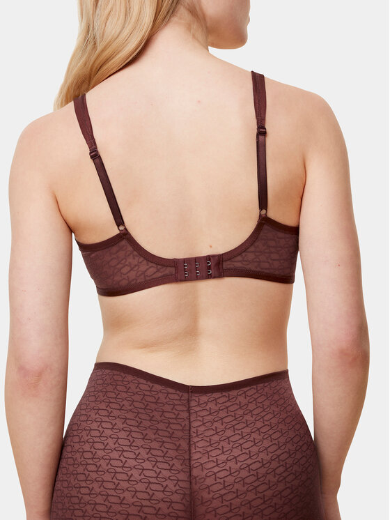 Triumph Triumph Biustonosz z fiszbiną Triumph Signature Sheer W01 EX 10215906 Brązowy