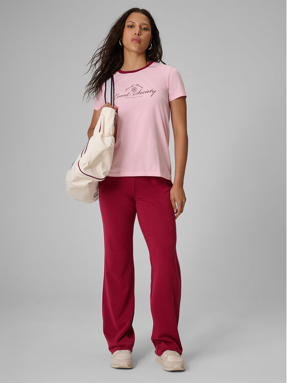 4F 4F T-Shirt COURT SOCIETY Różowy jasny Regular Fit