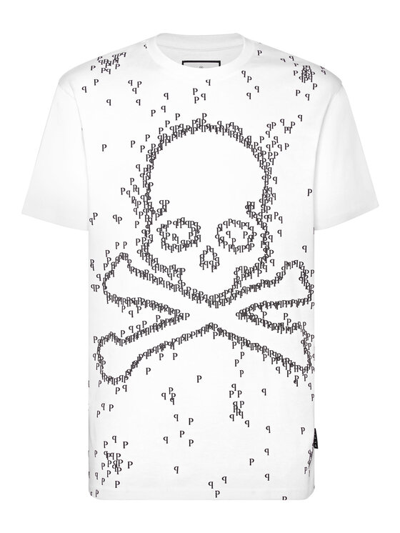 PHILIPP PLEIN PHILIPP PLEIN T-shirt 14781 Bianco Regular Fit