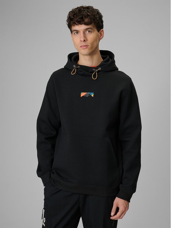 4F 4F Felpa 4FRSS26TSWSM2894-20S Nero Regular Fit