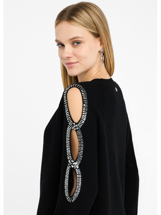 Liu Jo Liu Jo Maglione MF5486MA85Q00137 Nero Regular Fit