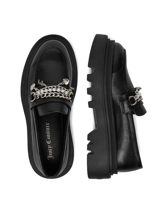 Juicy Couture Juicy Couture Loafersy CEO-HY63020S-6A Czarny