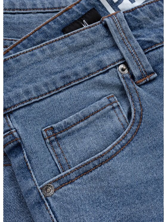 PITBULL PITBULL Szorty jeansowe HORNBLEND Niebieski Regular Fit