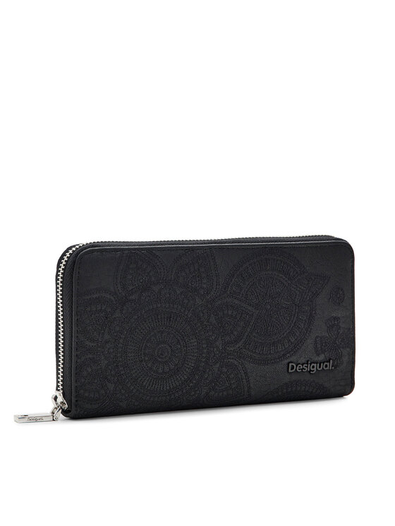 Desigual Desigual Portafoglio grande da donna Dejavu Fiona 24WAYP21 Nero