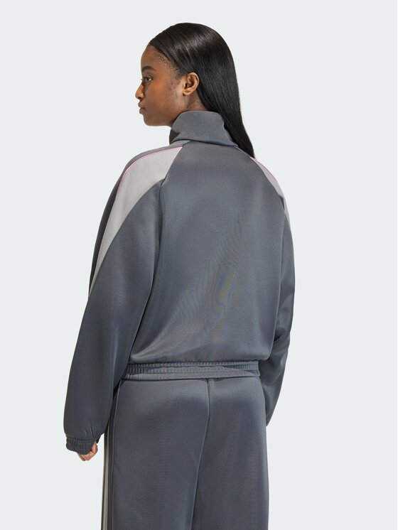adidas adidas Bluza Stadium Szary Loose Fit