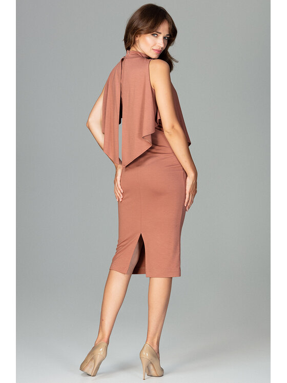 Lenitif Lenitif Vestito K480 Marrone Regular Fit