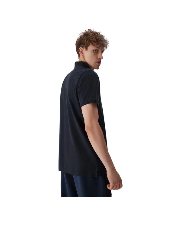 4F 4F Polo 4FWSS26TPTSM0987-31S Granatowy Regular Fit