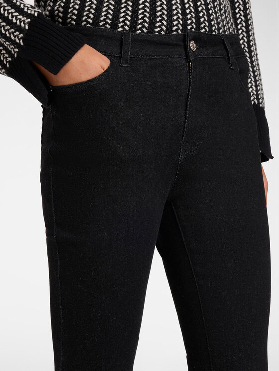 Elena Mirò Elena Mirò Jeans P418G000429N033 Nero Flare Fit