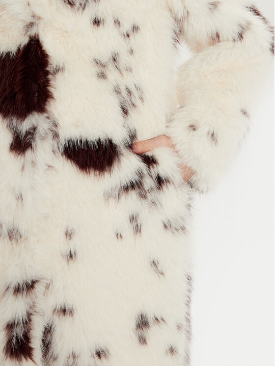 Sisley Sisley Шуба 2WIWLN05A Écru Comfort Fit
