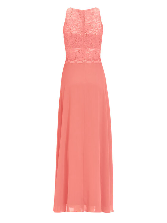 Swing Swing Õhtune kleit 5AI01400 Korallivärviline Regular Fit