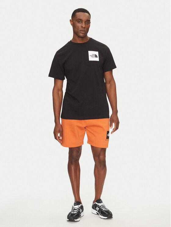 The North Face The North Face T-Shirt Fine NF0A8A6M Czarny Regular Fit