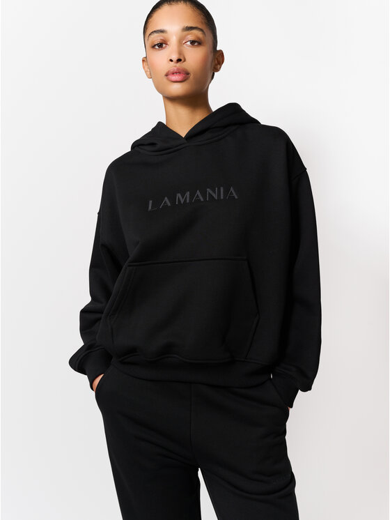 La Mania La Mania Bluza BROOK Czarny Basic Fit