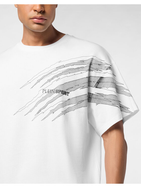 Plein Sport Plein Sport T-shirt 28491 Bianco Regular Fit