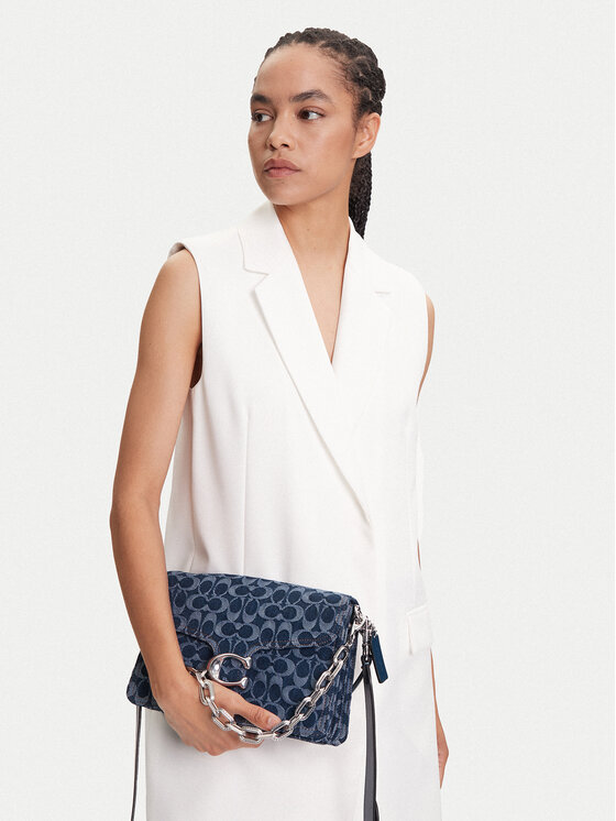Coach Coach Borsetta Tabby CAN15 LHRHY Blu scuro